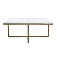 Vorodan Glass Top Coffee Table by Mercer41