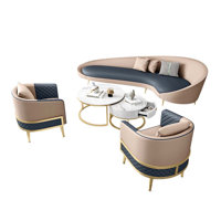Daivian 4 - Piece Faux Leather Living Room Set by Everly Quinn