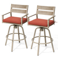 Taleah Swivel Aluminum Outdoor 28.7