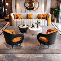 Masja 5 - Piece Faux Leather Living Room Set by Orren Ellis