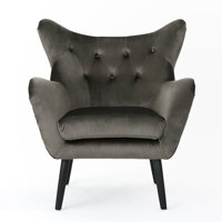 Kadavion Velvet Armchair Dining Chair by Rosdorf Park
