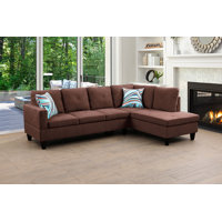 Lorenzina 2 - Piece Upholstered Sectional by Ebern Designs