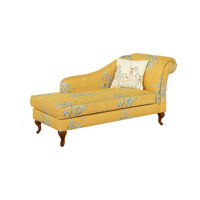 Tabathia Upholstered Chaise Lounge by Canora Grey