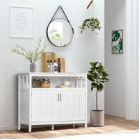 Dililah Sideboard, Storage Cabinet, Buffet Cabinet with Adjustable Shelf by Winston Porter