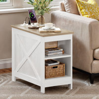 Peerke End Table by Gracie Oaks