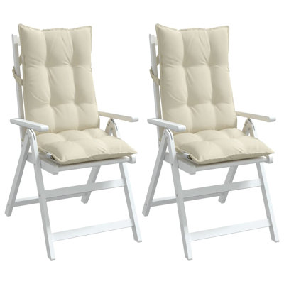 Highback Chair Cushions Oxford Fabric by Red Barrel Studio