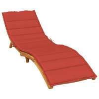 Ebern Designs Sun Lounger Cushion 1.6" Fabric by Ebern Designs