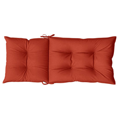 Highback Chair Cushions 6 Pcs 47.2"X19.7"X2.8" Fabric by Latitude Run