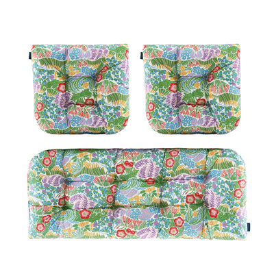 3 - Piece Outdoor Seat / Back Cushion by Red Barrel Studio