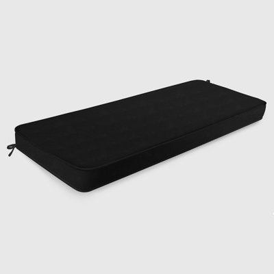 Premium 1" Bench Seat Cushion Bay Window Cushion Customizable for Indoor/Outdoor Use by Latitude Run