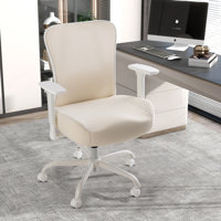 Wide Thick Seat Office Chair 500lbs Heavy Duty 3d Armrests Adjustable Lumbar Support