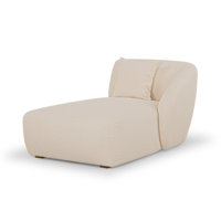 Jainie Modern Modular chaise, Pasha by Brayden Studio