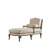 Tereva Upholstered Chaise Lounge by Canora Grey