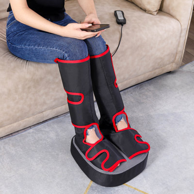 Carepeutic  Double Relief Foot and Leg Massager with Heat by Carepeutic