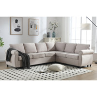 Asalia Upholstered Sectional by Lark Manor