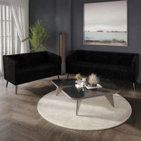 Schermick Corduroy 2 - Piece Velvet Living Room Set by Mercer41