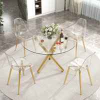 Glass Dining Set by Mercer41