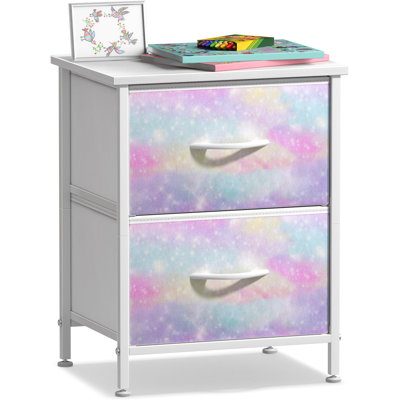 Nightstand with 2 Drawers by Sorbus