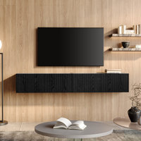 Modern Floating TV Stand up to 90" TV Wall Mount Media Console