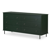 Satie 6 DRAWER DRESSER by Ebern Designs