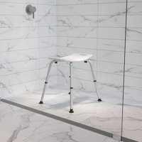 Abuzahr Aluminum Accent Stool by Symple Stuff