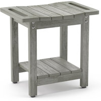 Noranda Solid Wood Accent Stool by Winston Porter