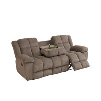 MONTERY- 90" Corduroy Recliner Sofa by Latitude Run