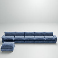 Wynter 6-Piece 189.7" Upholstered Chenille L-Shape Sectional
