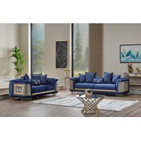 Heimtraud 2 - Piece Velvet Living Room Set by Everly Quinn