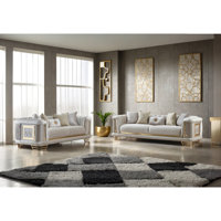 Heimtraud 2 - Piece Velvet Living Room Set