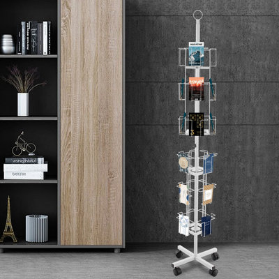Pranshi Metal Free Standing Magazine Rack by Rebrilliant