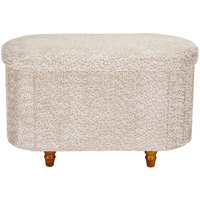 Diwansi Boucle Upholstered Rectangle Storage Ottoman by Charlton Home