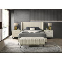 Northington Mavela Wide Wale Upholstery Bedroom Set by George Oliver
