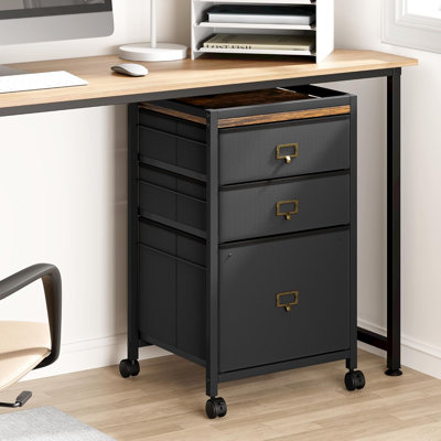 Minette 3 Drawer Storage Drawer by 17 Stories