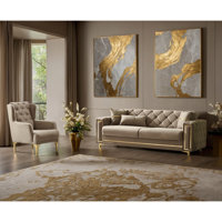 Kayman 2 - Piece Velvet Living Room Set by Mercer41