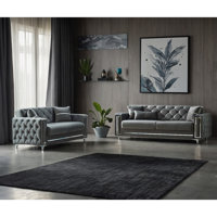 Kedrum 2 - Piece Velvet Living Room Set by Mercer41
