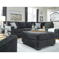 New Britain Slate Oversized Accent Ottoman by Red Barrel Studio