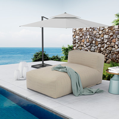 Outdoor Olefin Chaise Lounge by Ebern Designs