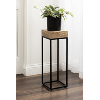 Cronus Solid Wood End Table by 17 Stories