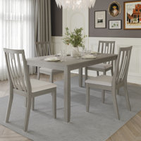 Ocossio Kaitlyn 59.05 L x 35.43 W Dining Set by Winston Porter