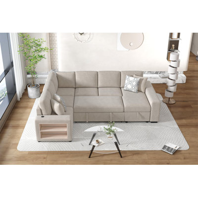 4 - Piece Upholstered Sectional by Latitude Run