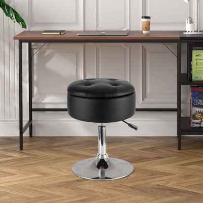 Vanity Stool with Storage by Ivy Bronx
