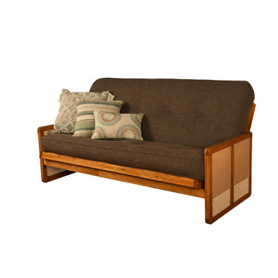 Bridyn Full-size Futon includes Mattress by Bayou Breeze