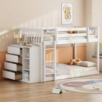 Murphy Bed With Hydraulic Lift & Desk Design, Modern Style, Space Saving by Harriet Bee