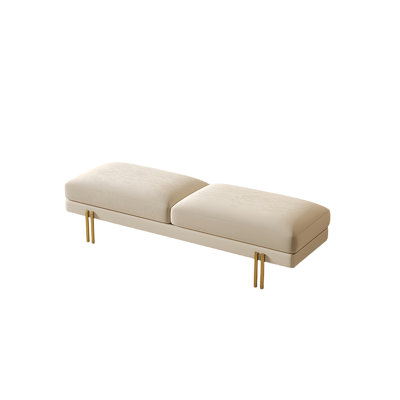 Latanya Upholstered Bench by Mercer41