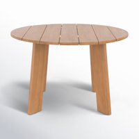 Pernelle 47" Round Outdoor Dining Table by AllModern