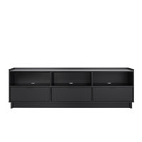 Chaunta Simply Modern 3 Drawer 70.25" W x 22" H x 16" D TV Stand by Wade Logan