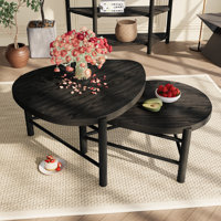 Surbit Triangular Bunching Coffee Table by Ebern Designs