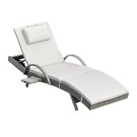 Amabile Outdoor Chaise Lounge by Ebern Designs