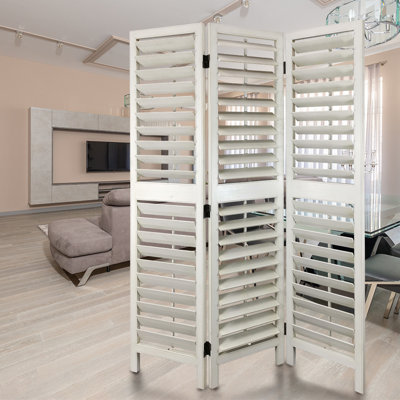 Skandar Blind Panel Room Divider by Gracie Oaks